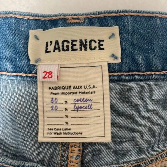 NWT L’Agence Bridget jeans - Picture 5 of 8